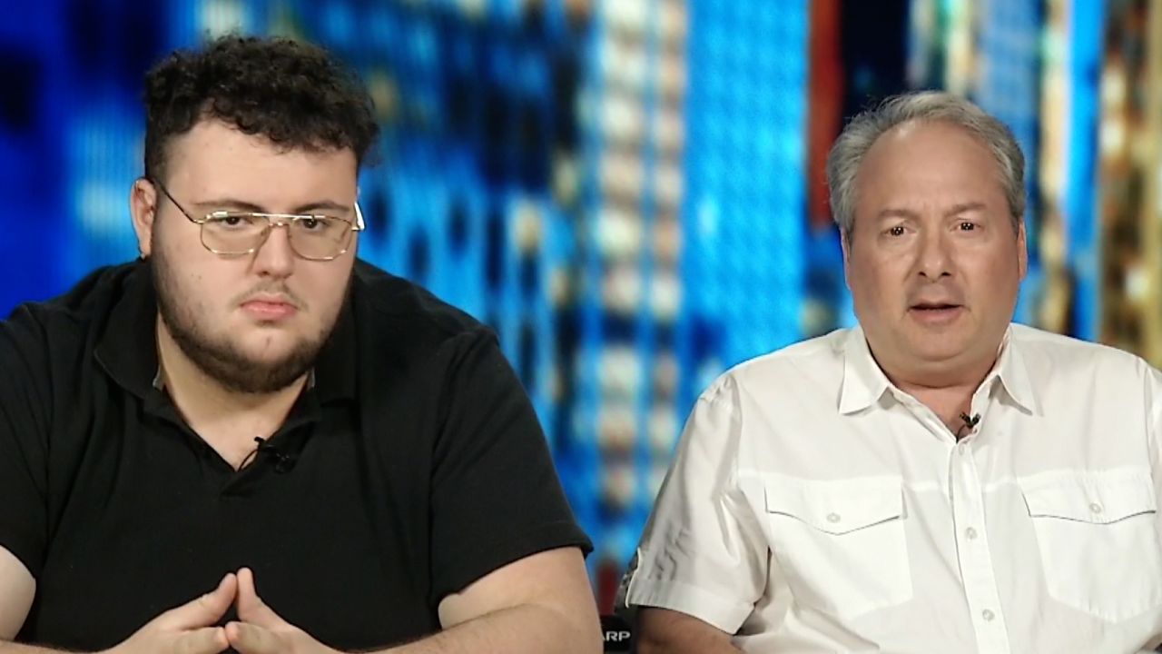 Sean and Jay Bloom(from left) appear on CNN on Friday, June 23. CNN
